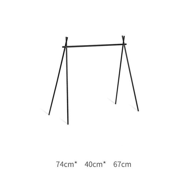 Supporto da tavolo per esterni pieghevole portatile da campeggio in lega di alluminio, grande, da viaggio, a forma di triangolo_voghion.com