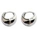 Orecchini a cerchio lisci in argento con goccia d'acqua per donna, stile vintage di Hong Kong di alta qualità, stile minimalista, versatili_voghion.com