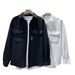 Autumn New Lapel Shirt Jacket Men's Trendy Loose Knitted Lining Clothes Men's Trendy Casual Jacket_voghion.com