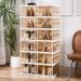 Klappbares Schuhregal, einteiliger Schuhschrank, große Kapazität, staubdicht, zum Herausziehen und Verwenden, einfacher Schuhkarton, Schuhregal für den Eingangskorridor_voghion.com