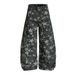 Pantalon long ample pour homme, imprimé intégral étoile à cinq branches, style camouflage cimeterre, coupe large, design urbain de niche._voghion.com