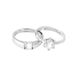 Couples, Simulated Diamond Rings, Adjustable Jewelry For Men And Women, Wedding Ceremony Exchange Rings_voghion.com