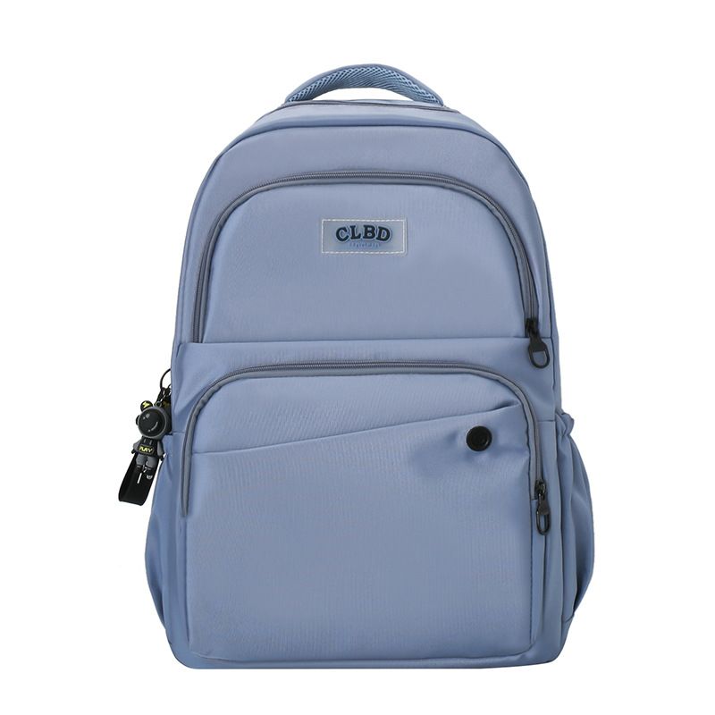 New style college student backpack Korean version casual Oxford cloth junior high school student schoolbag large capacity outdoor travel backpack_voghion.com