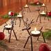 Iron Art Metal Crafts Deer Candle Holder Ornament Standing Home Desktop Dining Table Birthday Banquet Atmosphere_voghion.com