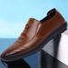 Men Loafers Casual Wedding Footwear Shoes Leather Comfortable_voghion.com