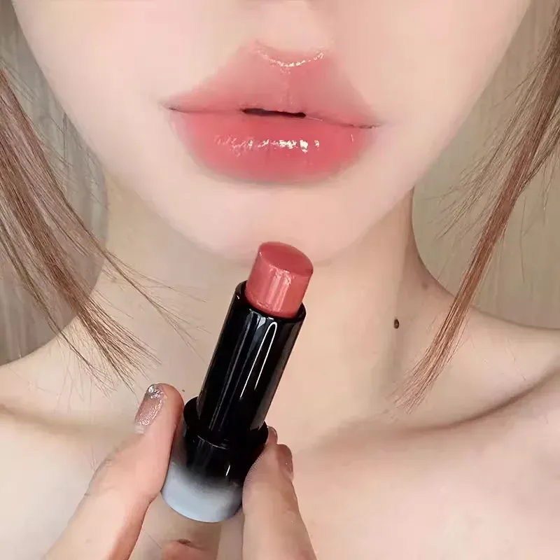 Mirror Water Gloss Lipstick Lip And Cheek Dual Purpose Low Saturation Blush Stick Nourishing Moisturizing Lip Gloss Make Up 1pcs_voghion.com