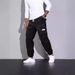 Men's Clothing Autumn Corduroy Overalls Men's Cuffs Loose Casual Trousers With Multiple Pockets_voghion.com