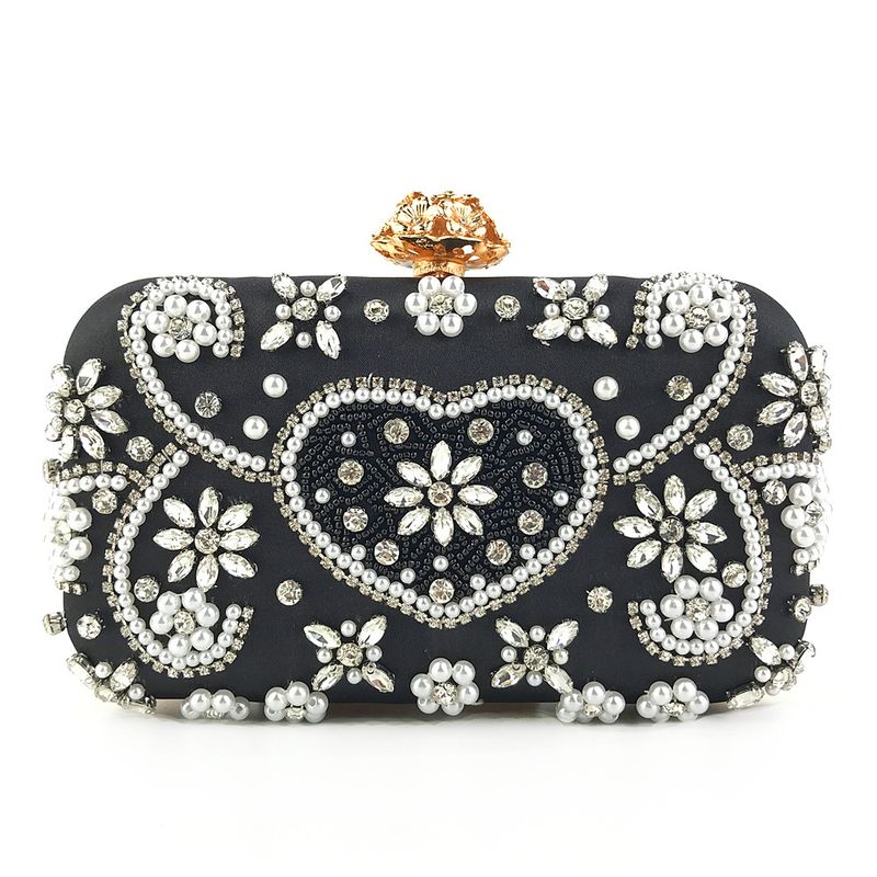 Borse da donna, pochette, borsa da sera, fatta a mano, con perline e diamanti intarsiati, borsa artigianale alla moda da donna_voghion.com