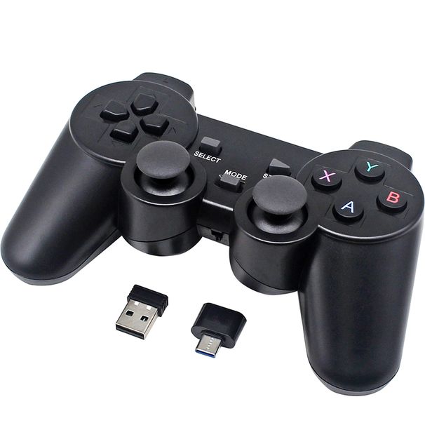 PC Wireless Game Handle Computer TV Box Android Universal For All Phones USB Gamepad 2.4G_voghion.com