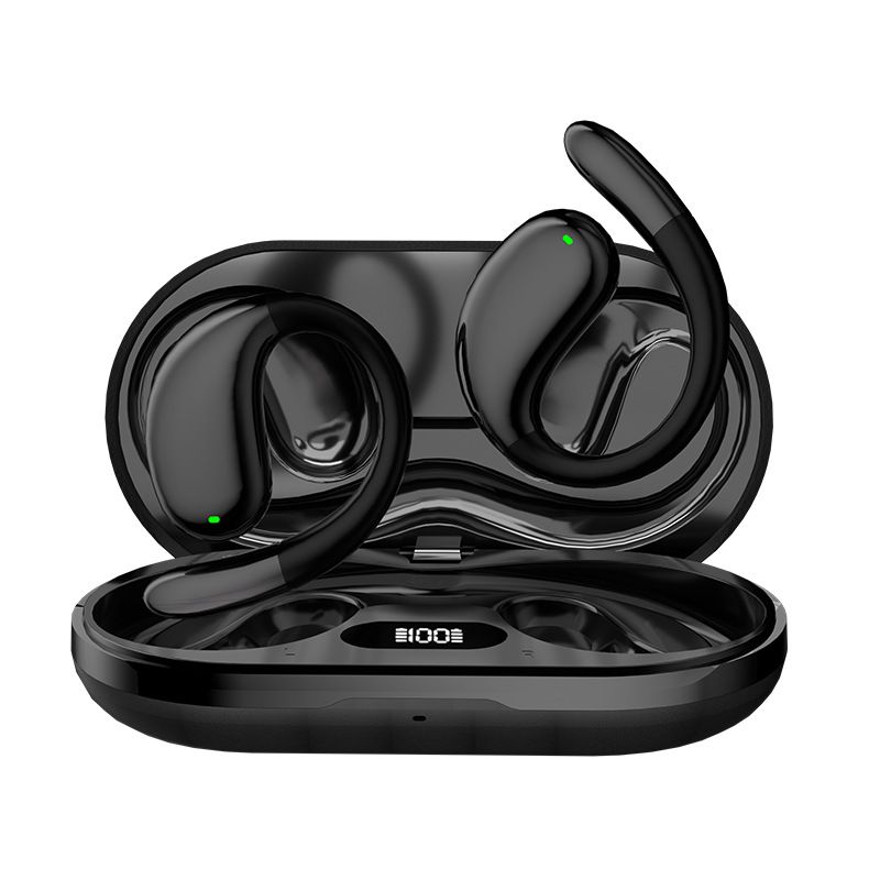 Wireless Bluetooth Earbuds With AI Translation, Open-Ear Design, Hi-Fi Sound, 10m Range, 8H Playtime, For Sports & Travel_voghion.com