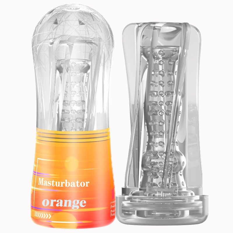 Jiuba Crystal Aircraft Cup Student Cup Multi Channel Fun Male Masturbator Burst Ejaculation Training Long Lasting_voghion.com