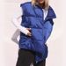 Gilet imbottito elegante con collo alto e tasca con cerniera per uomo e donna - Cappotto invernale trapuntato leggero con più tasche, foderato in caldo pile_voghion.com