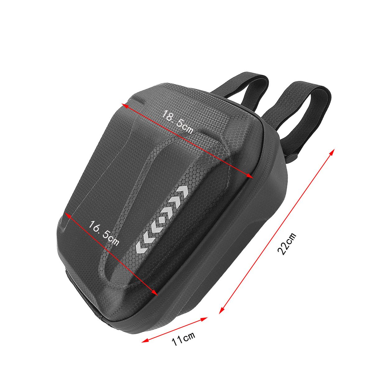 Elektro-Scooter Hardshell waasserdicht Fronthängtasche Elektro-Scooter Motorrad Vëlo Kapp Lenkertasche_voghion.com