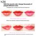 YZS Bow Color Changing Lipstick Moisturizing Carotene Lipstick Thousands of People Color Lipstick_voghion.com