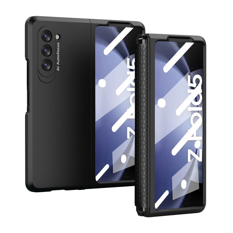 Haute qualité pour Samsung Galaxy Z Fold 5 4 3 2 coque souple charnière mat couverture de Protection rigide_voghion.com