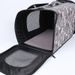 Blessing PE Travel Foldable Pet Three-Door Breathable Cat Dog Bag Storage Box_voghion.com