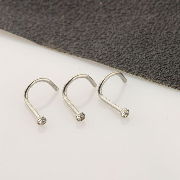 Set di piercing per il corpo Gioielli in acciaio inossidabile Anelli per il naso Orecchini personalizzati_voghion.com