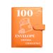 Classeur d'épargne 100 enveloppes - Système d'enveloppes A5 pour la budgétisation, organiseur à 6 anneaux avec 29 feuilles PP, format portefeuille (plusieurs couleurs)_voghion.com