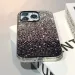 Luxus Gothic Bling Glitter Voll Shinny Diamond Bumper Rahmenhülle für iPhone 16 11 12 13 14 15 Pro Max Plus XS XR Schutzhülle_voghion.com