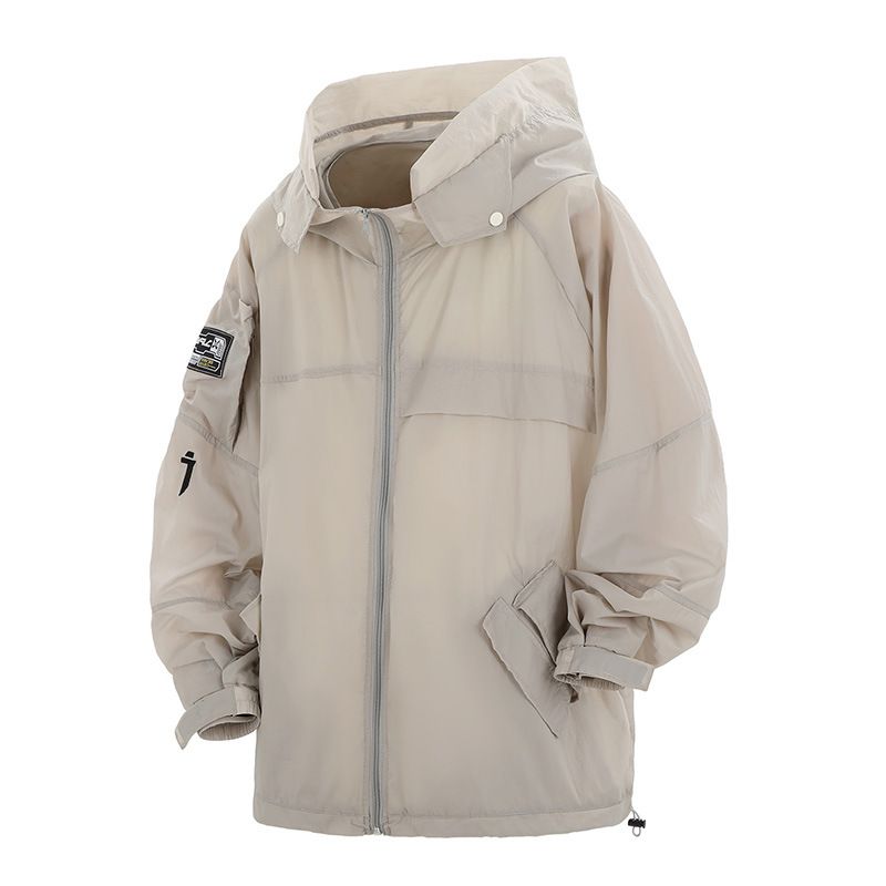 Uovertruffen kvalitet Jiye Heavy Industry China-chic ny stil standkrave hættetrøje til sommer herre hurtigttørrende udendørs sport løs solcreme_voghion.com