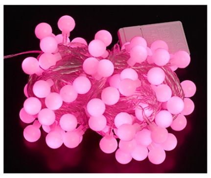 Mini Ball LED String Lights – Battery-Operated Fairy Lights For Outdoor Camping, Garden Decor & Cozy Christmas Ambiance (20FT, 100 LEDs, 8 Modes)_voghion.com