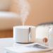 650 ml Aromatherapie-Diffusor und Luftbefeuchter mit LED-Stimmungslichtern, ultraleise für Zuhause/Büro, Stromversorgung über USB und Netzstrom, 8-Stunden-Timer, 70 ml/h Nebelausstoß_voghion.com