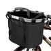 Quick Release Bicycle Handlebar Front Basket Detachable Small Pet Cat Dog Carrier Bag_voghion.com