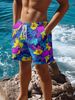 Unbeatable Quality Unbeatable Quality Minimally Veratile Tropical Floral Printed Men' With Trendy Brand For Fitne, Running, Port, Baketball, And_voghion.com