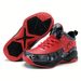 Boy's Trendy Basketball Shoes, Comfy Non Slip Shock Absorption Lace Up Sneakers For Kids Outdoor Activities_voghion.com