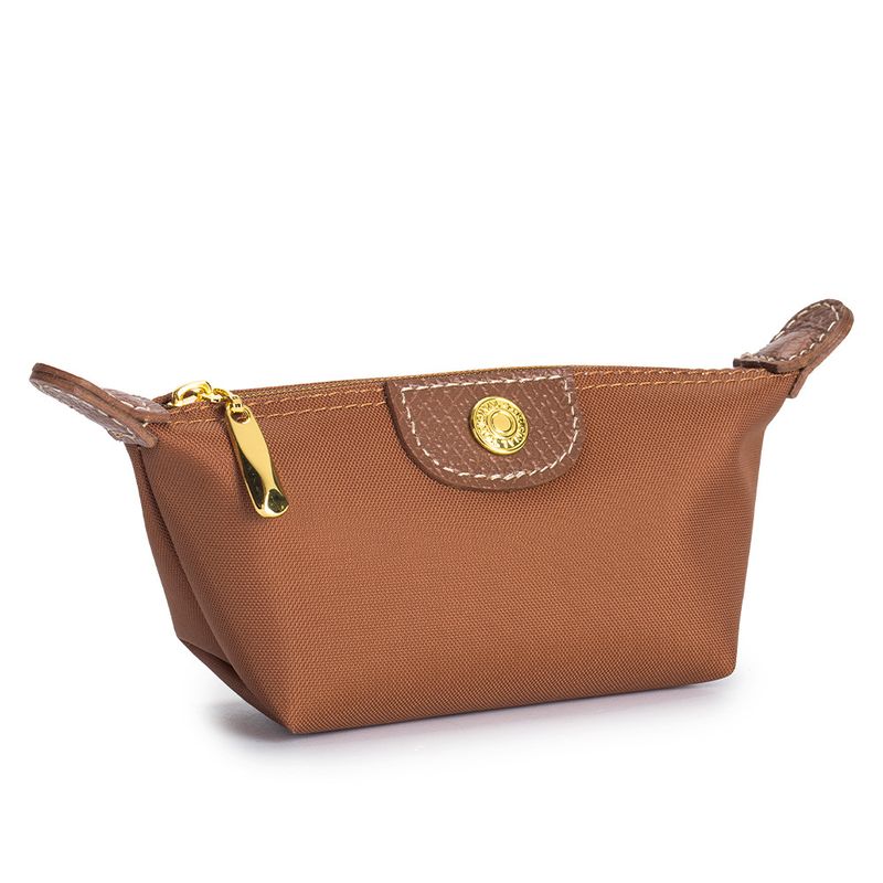 Mini squisita borsa portamonete leggera alla moda, borsa portaoggetti portatile in nylon per rossetto e cuffie, stile femminile._voghion.com