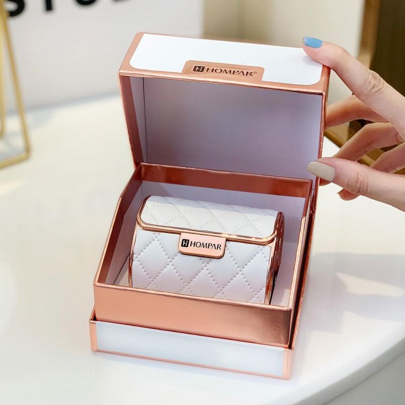 Han Beier Luksuriøs Kjæledyr Myk Kjede Leppestiftpose Fløyel Mist Overflate Falmer Ikke eller Flekker Kopp Firepakning i Lær_voghion.com