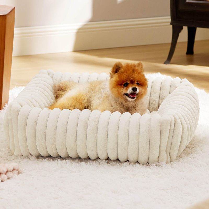 New Dog Cat Four Seasons Warm Plush Pet House_voghion.com