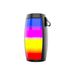 Altoparlante Bluetooth wireless con luce colorata e impulso, subwoofer portatile per esterni, suono stereo ad alto volume per la casa_voghion.com