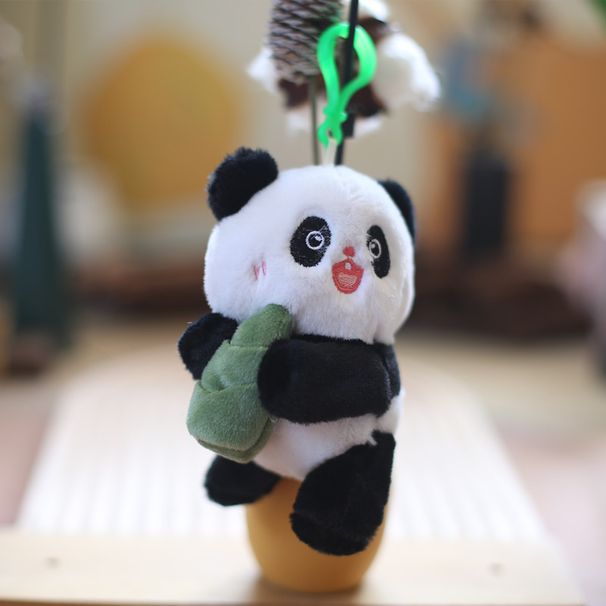 Keychain Panda Plush Adorable Soft Stuffed Animal Bag Toy Cute Charm_voghion.com