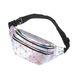 Geometric pattern wallet, lighting laser strap, waist bag, makeup bag_voghion.com