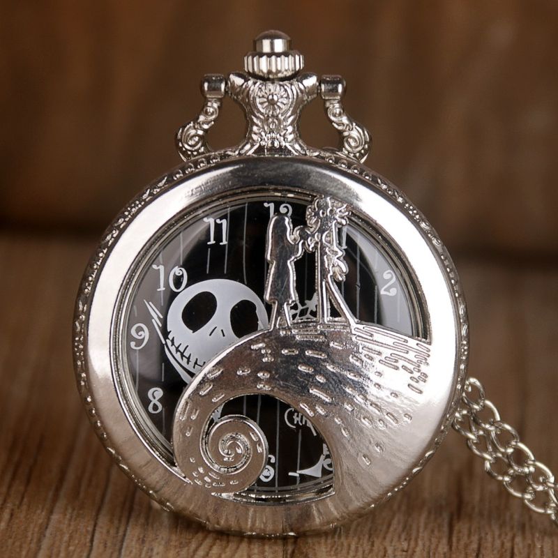 Relógio de bolso de quartzo com tema Chritma, colar vintage, presente, fahion, novo, masculino, feminino, requintado, amante, relógio_voghion.com