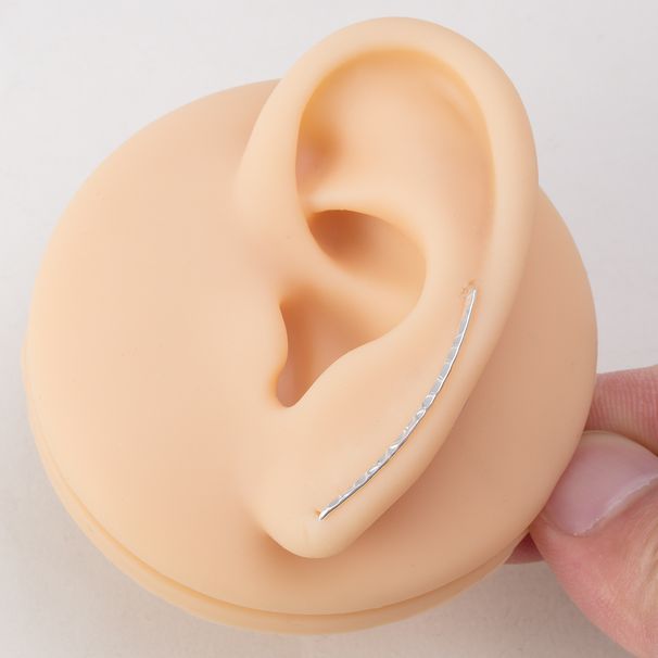 Simple Fashion Handmade U-Shaped Women's Ear Clip Minimalist Arc Earrings_voghion.com