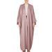 Women's clothing temperament cardigan wide shape loose large size dress_voghion.com