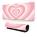 Hot-selling Hypnotic Heart Mouse Pad Large Heart Mouse Pad Office Desk Pad Cute Wind Series_voghion.com