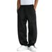 "Men's Oversized Drop-Crotch Joggers – Relaxed Fit Polyester Sweatpants With Elastic Waist & Urban Panel Design (S-2XL, Black & 4 Street Colors)"_voghion.com