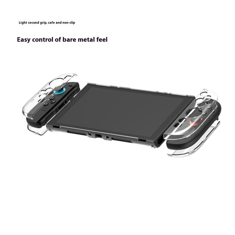 Coque de protection transparente pour Switch 2 - Coque en TPU cristal pour console et Joy-Cons - Coque souple absorbant les chocs, anti-rayures et anti-jaunissement_voghion.com