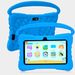 "Tablet infantil de 7 polegadas com 1 GB de RAM, 16 GB de armazenamento, Wi-Fi, Android, processador quad-core MTK, câmera dupla, Bluetooth, tela IPS, capa resistente a impactos em ABS, caneta stylus e brinquedo de brinde (azul/rosa)"_voghion.com