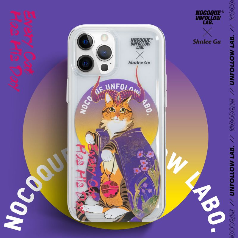 syct [Nocoque] Chinese Fad Cat Joint-Name Iphone13pro Spoof 13promax Mobile Phone Shell For IPhone Exclusive Supply_voghion.com