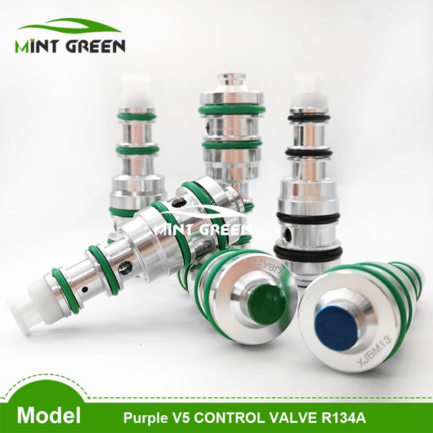 Bil AC V5 AC Kompressor Kontroll Vae Svart Röd Blå Grön Gul Tryck Vaula Torre_voghion.com