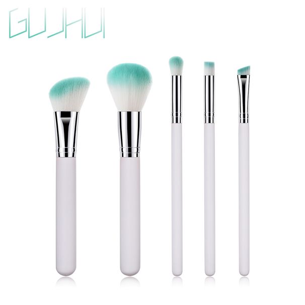 5 parça makyaj fırçası seti, güzellik aletleri, Yuncai ahşap saplı set, güzellik aletleri GUJHUI_voghion.com