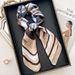 Sciarpa decorativa versatile, fascia per capelli, stile giapponese e coreano, sottile e piccola, quadrata, per le donne, stile personalità quotidiana_voghion.com
