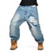 Plus Size Men Clothes Trendy Autumn And Winter New Loose Plus Size Fat Guy Hip Hop Big Size Skateboard Pants_voghion.com
