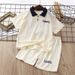 Mother & Kids Children's Waffle Casual Short Sleeved Shirt Suit_voghion.com