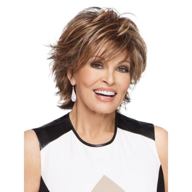 Parukad naistele lühikesed juuksed pikad sirged juuksed segavärviline pruun kuldne värv ühes tükis_voghion.com