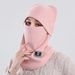 Unisex Winter Balaclava Face Mask - Windproof Ski Neck Gaiter For Cycling, Motorcycling & Outdoor Sports (Black, Gray, Pink, Khaki)_voghion.com